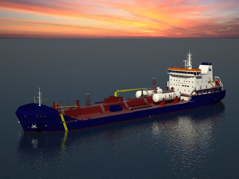 15000 DWT Polar Class Asphalt Tanker